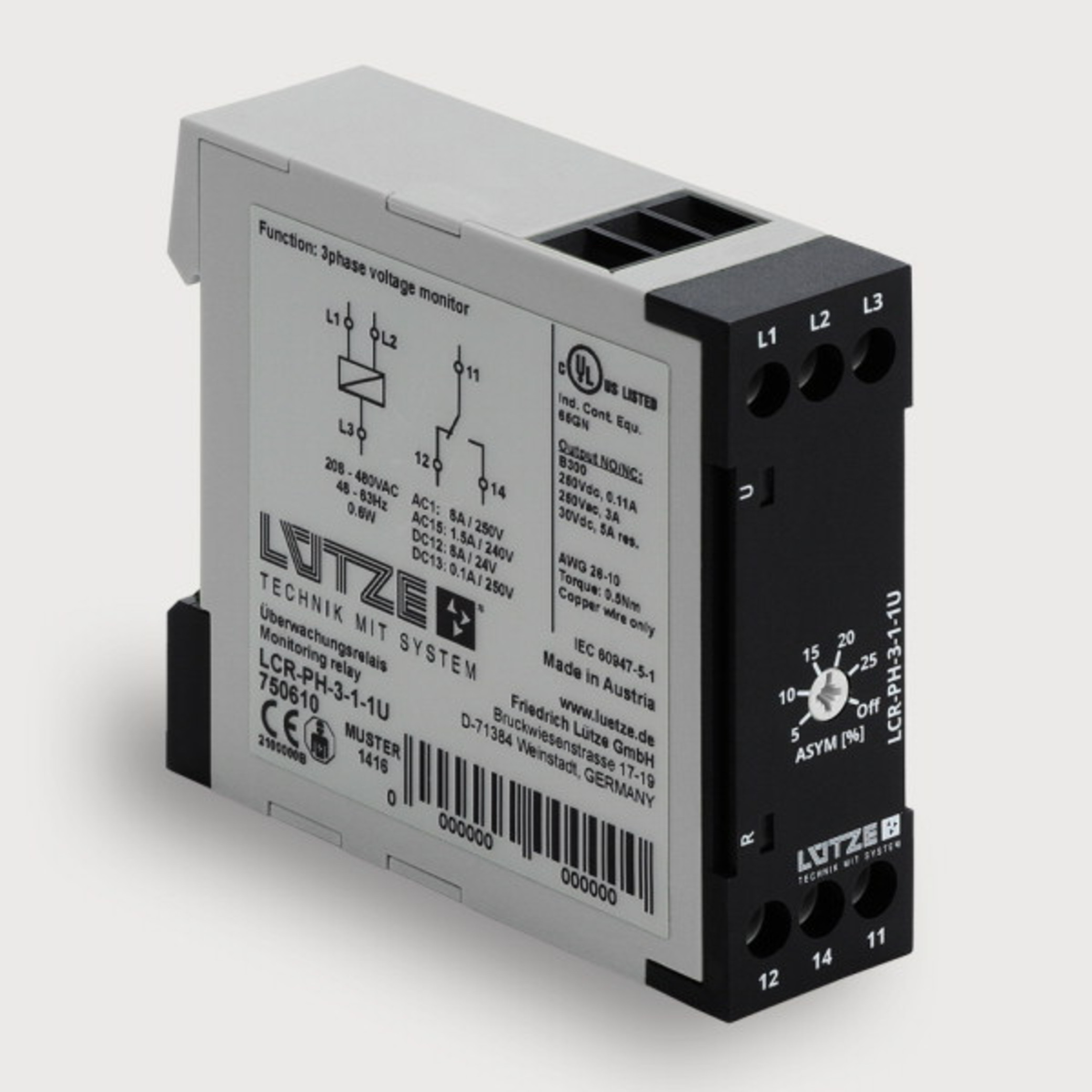 750610 - Monitoring Relay - Lutze Inc.